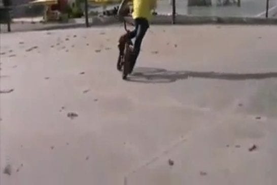 Bmx faceplant