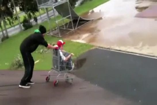 Chute de caddie