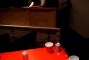 Beer pong slam dunk