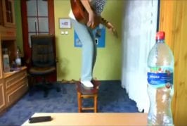 Air guitar échouer!