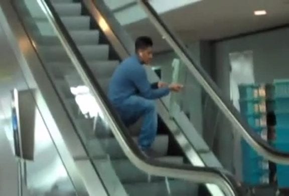 Laver escalator