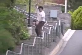 Rampe d’escalier en roller