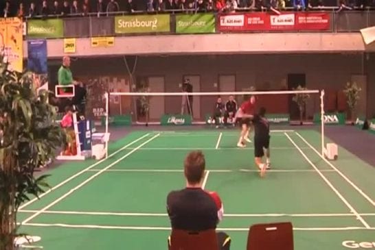 Incroyable échanges au badminton