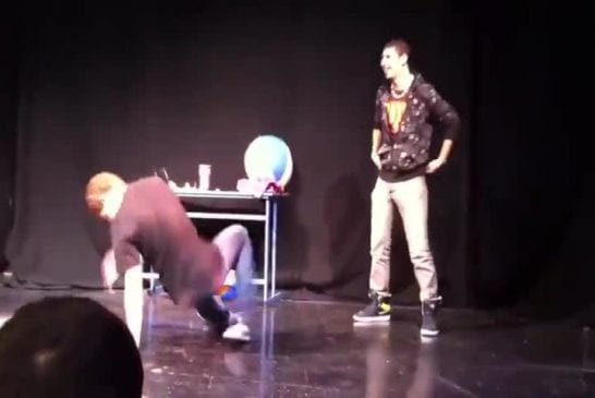 Breakdance epic fail