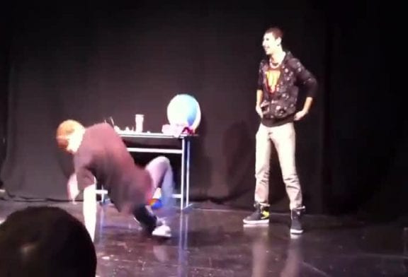 Breakdance epic fail
