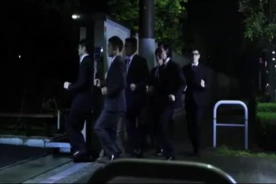 Japonais synchronisé au ralenti