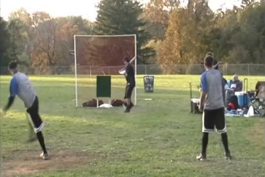 Incroyable lanceur de base-ball