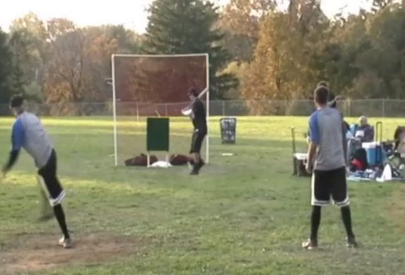 Incroyable lanceur de base-ball