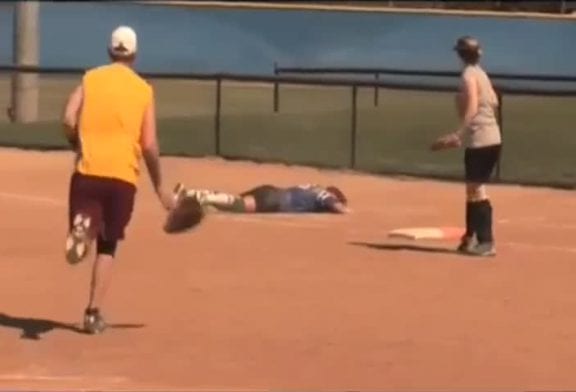 Softball dans la tête