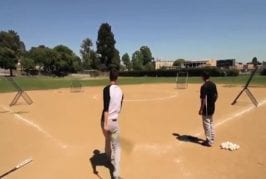 Incroyable joueur de base-ball