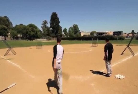 Incroyable joueur de base-ball