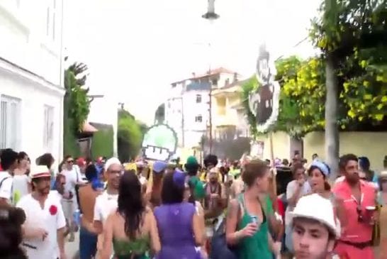 Mario Bross au carnaval de Rio