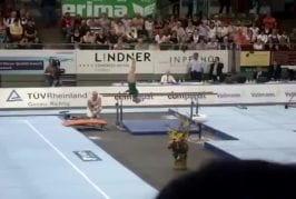 Brillant gymnaste de 86 ans