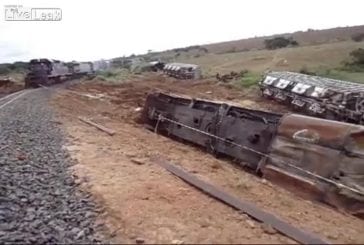 Double déraillement de trains