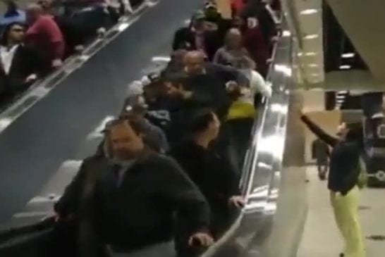 Escalator FAIL