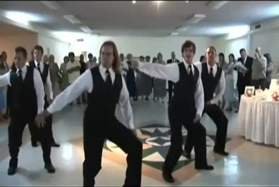 Danser Thriller lors de son mariage