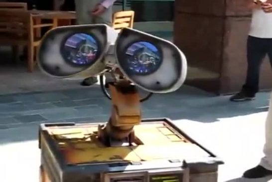 Wall-E est arrivé sur notre planète