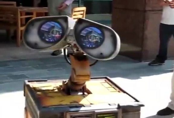 Wall-E est arrivé sur notre planète