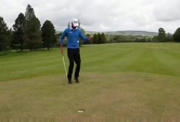 Incroyable coup de golf