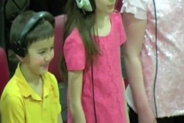 Une chorale d’enfants reprend la chanson 
