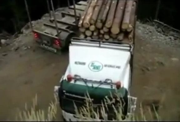 Manoeuvres en camion très compliquées