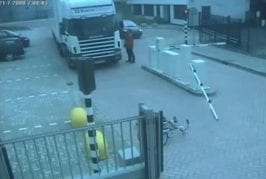 Camion vs cycliste