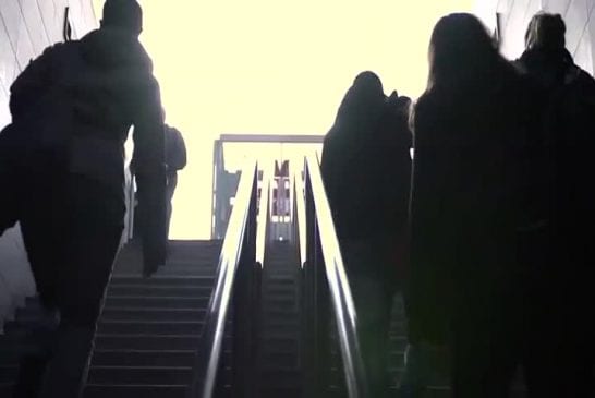 Flash mob de musique classique dans le métro de Copenhague