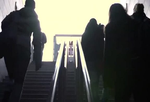 Flash mob de musique classique dans le métro de Copenhague