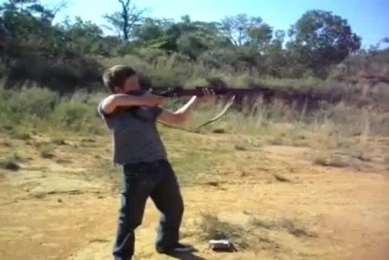 Le plus drôle recul de fusil