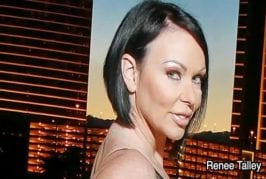 Ancienne Stripteaseuse Renee Talley montre ses implants aux fesses