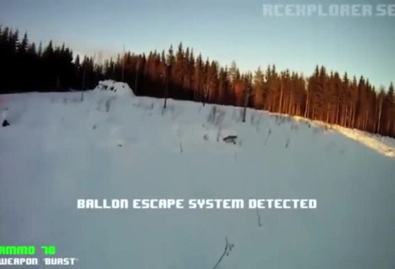 Tricopter fait la chasse aux ballons d’hydrogène