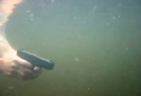 Tirer au fusil sous l’eau