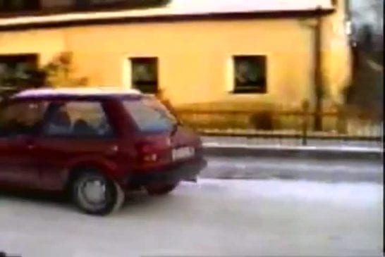 Voiture qui glisse