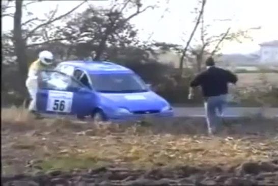 Fail épique durant un rallye