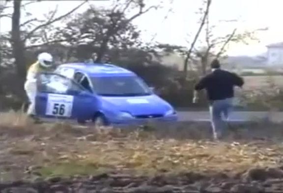 Fail épique durant un rallye