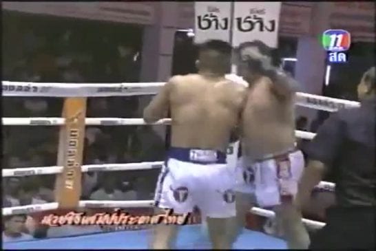 Drôle muay thai