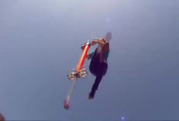 GoPro sur un Pogo Stick
