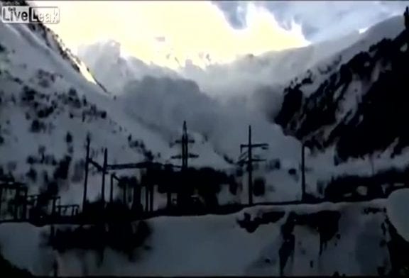 Filmer une avalanche qui fonce sur vous