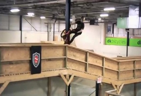 Incroyable session de BMX de Drew Bezanson