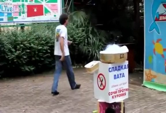 Le Michael Jackson de la barbe à papa