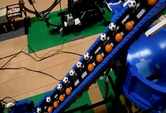 Chantier de construction Lego
