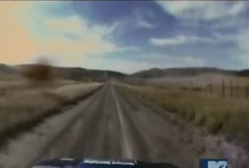 Travis Pastrana fait rouler sa voiture de rallye