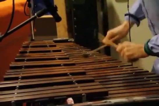 Jouer du xylophone en accéléré