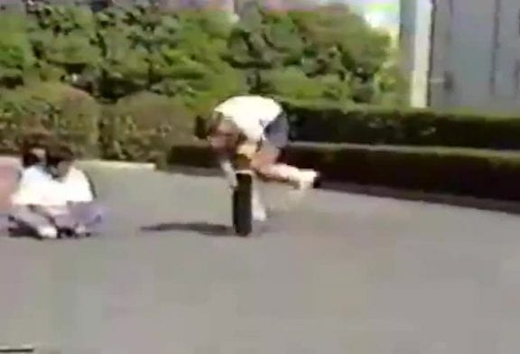 Freestyle skateboarding en 1984