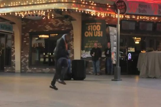Des gens dansent sur Rammstein à Las Vegas