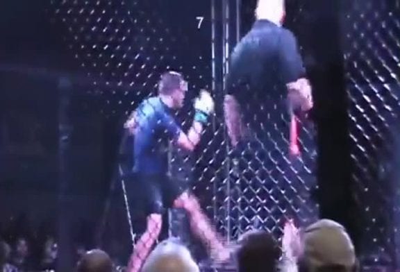 Double KO au MMA en 14 secondes