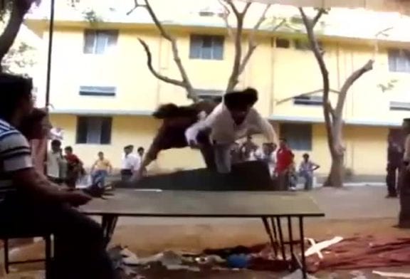 Double saut à partir d’une table FAIL