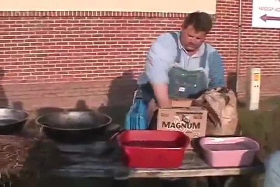 Déshuiler la mer avec du foin