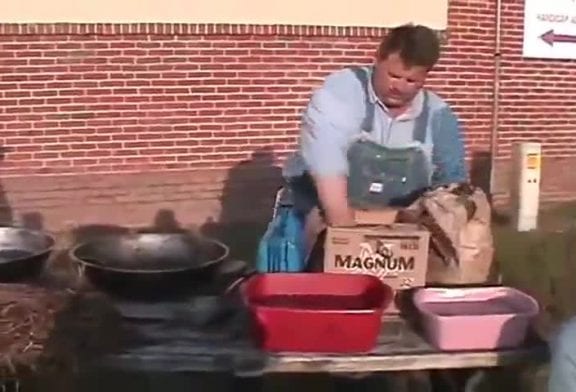 Déshuiler la mer avec du foin