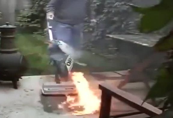 Aspirateur à feu